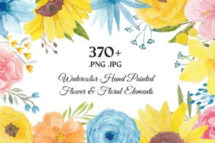 373 Flower Floral Watercolor Clip Art: A Comprehensive Resource Guide