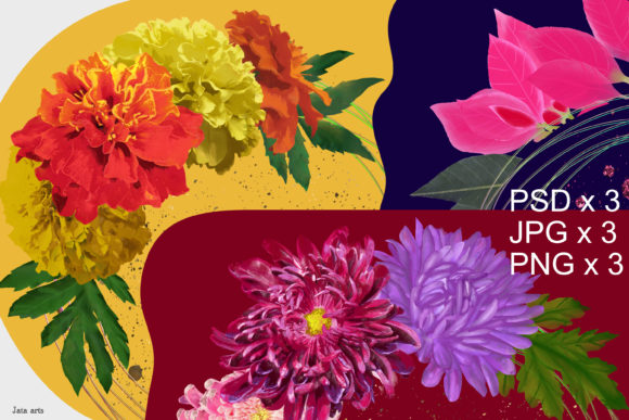 BuJo Cover Pages Floral Wreath Designs
