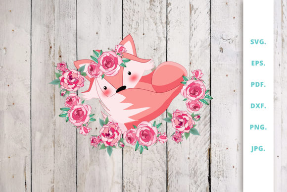 Designing with Whimsy: A Guide to Using Floral Foxes Graphics and Illustration 7