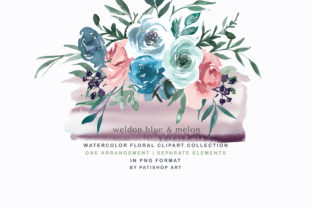 Exploring the Versatility of Weldon Blue Melon Watercolor Floral Set