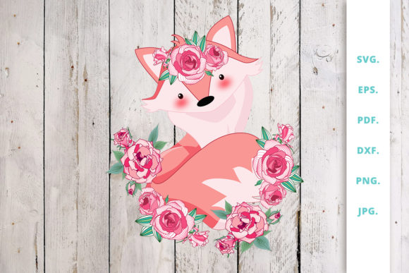 Floral Foxes Graphics and Illustration 4: Versatile Design Assets for Creative Projects