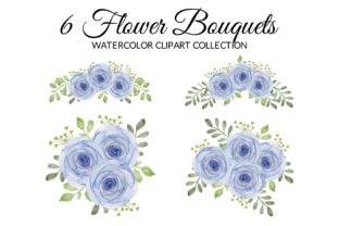 Purple Rose Floral Watercolor Clipart Guide