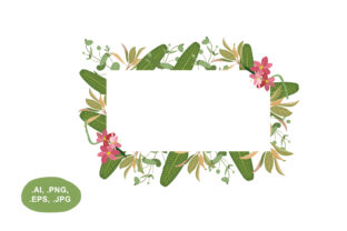 Strategic Application of Botanical Floral Rectangle Frame 2 in Professional Design