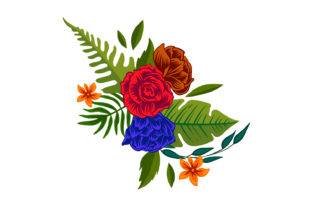 Strategic Use of Vintage Rose Floral Flower Illustrations for Enhanced Branding and Creativity