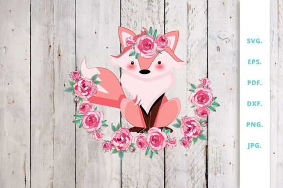 Unlocking Creative Potential with Floral Foxes Graphics and Illustration 5